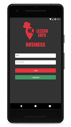 Screenshot of Lezzoo Business