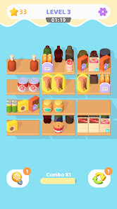 Captura de Pantalla 19 Food Sort: Acomodar Cosas android