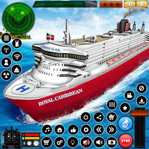 Big Cruise Ship Simulator  Icon