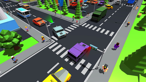 Crazy Traffic Car Jam Control APK MOD screenshots 3