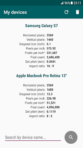 Pixel Density Screen 3