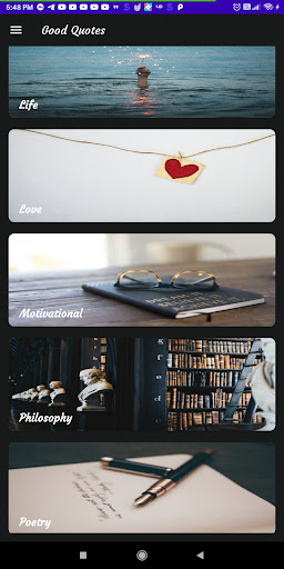Brilliant Quotes Screen 2