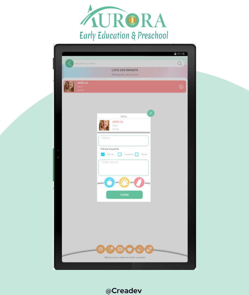 #7. Aurora School (Android) От: Creadev