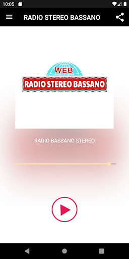 Android application RADIO STEREO BASSANO screenshort