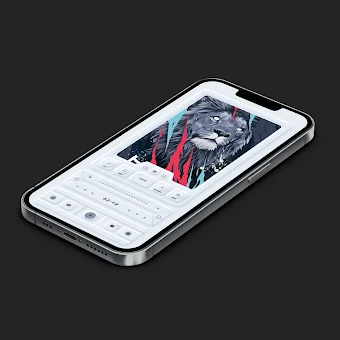 Neumorphic KLWP theme Vol 2 screenshot 8
