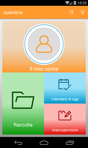 Android application taskAbile screenshort