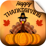 Thanksgiving Stickers for Photos 2017 icon
