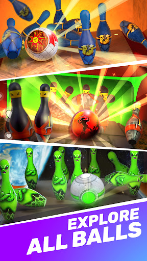 Android application Bowling Clash: 3D Crew Game screenshort