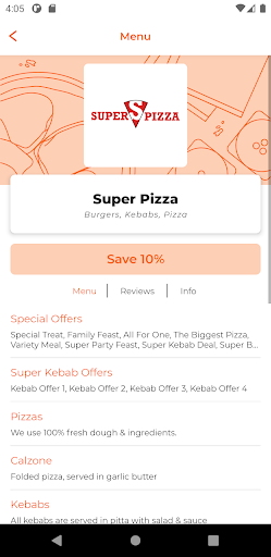 Super Pizza DN15 Screen 2