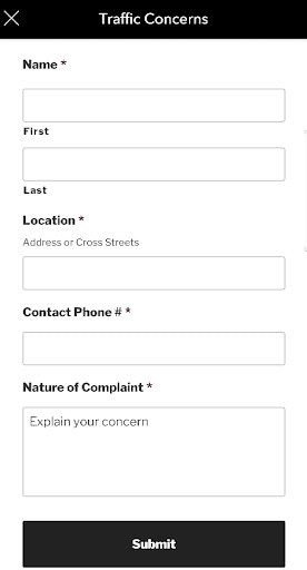 Chino Police Department Screen 2
