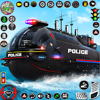 US Police Submarine Gangster Transport Simulator