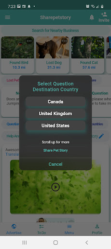Sharepetstory Screen 3