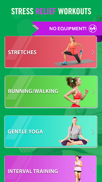 Screenshot 2 Posturas de yoga para aliviar el estrés android