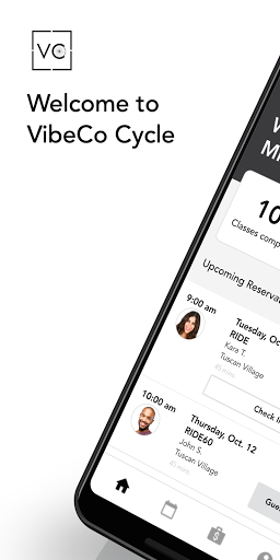 Android application VibeCo Cycle screenshort