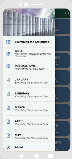 Android application Examining the Scriptures Daily screenshort