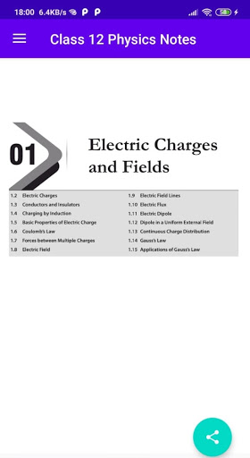 Class 12 Physics Notes