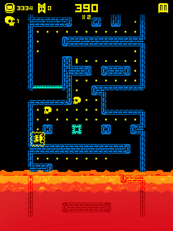 #9. Tomb of the Mask: Old Maze (Android) By: Playgendary Limited