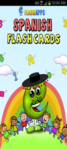 Android application Spanish Baby Flash Cards screenshort