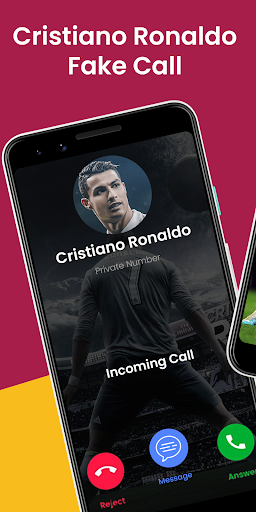 Android application Cristiano Ronaldo Call & Chat screenshort