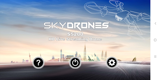 Android application S5200 Drone screenshort