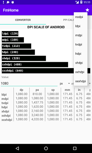 PPI Calc - DPI Converter Screen 3