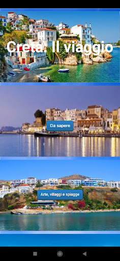 Android application Creta: Il viaggio screenshort