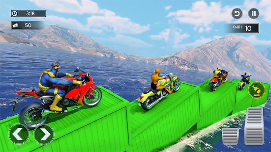 Superhero Bike Stunt Games GT 1.28 screenshots 9