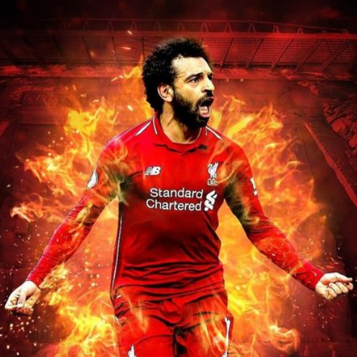 Mohamed Salah Wallpaper HD logo
