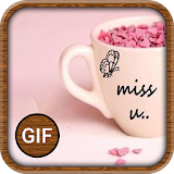Miss You GIF, Images and Quotes icon
