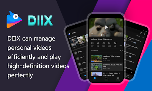 DIIX - Personal Video Player 1.0.2 APK screenshots 1