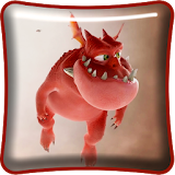 Funny Fire Dragon Live WP icon