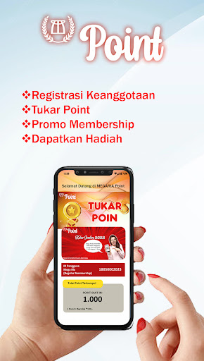 Android application MEGARIA Point screenshort