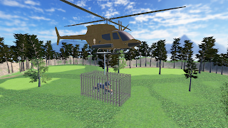 Helicopter Rescue Wild Animals - Screenshot 1