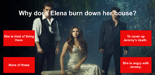 Vampire Diaries Trivia Game Screen 3