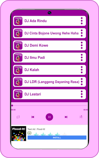 Android application DJ Dangdut Full Bass 2024 screenshort