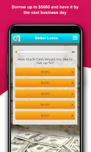 Better Loans Cash Advance App Screen 2