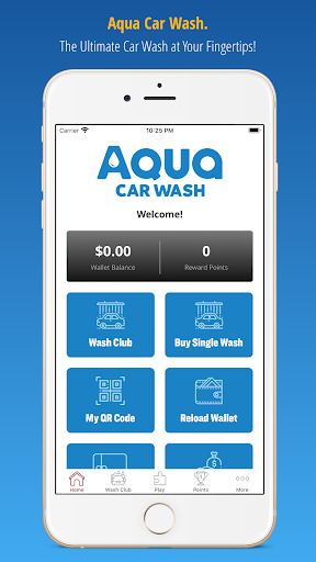 Android application Aqua Car Wash screenshort