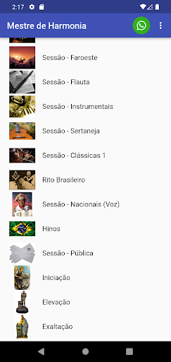 Android application Mestre Harmonia - Maçonaria screenshort