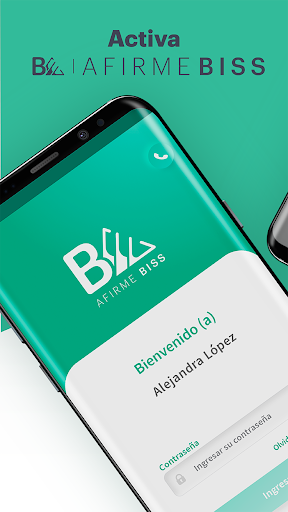 Android application Afirme Biss screenshort