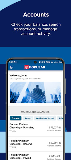 Popular Business Mobile Screen 2