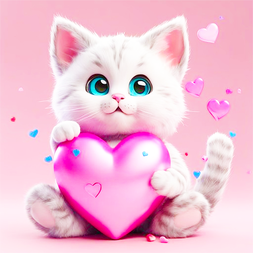 Cute Cat wallpapers logo