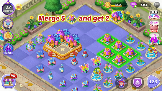 Merge Witches-Match Puzzles