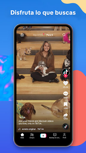 TikTok: videos, LIVEs, música screenshot 3