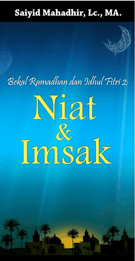 Android application Bekal Ramadhan Niat Dan Imsak screenshort