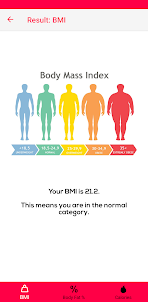 Calculator: BMI, Body Fat %