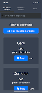 Parkings à Montpellier