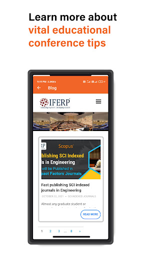 IFERP – Conference, Journals Screenshot 4 - AppWisp.com