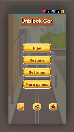 Unblock Car Game Screen 2