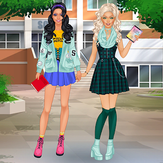 High School BFF Dress up