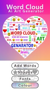 Word Cloud Ai Art Generator Unknown